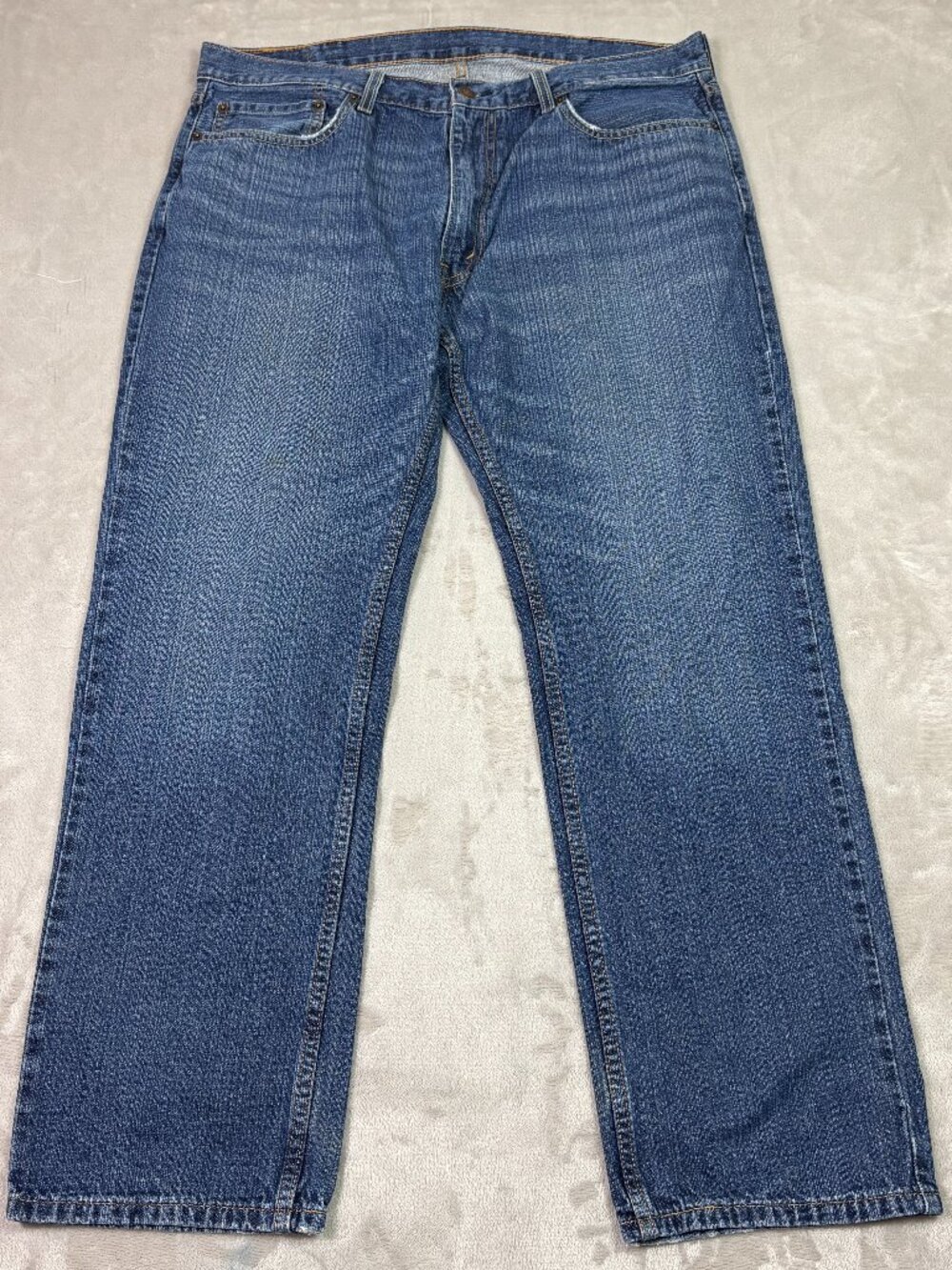 Levis 559 Jeans Mens 38x30 Blue Medium Wash Relaxed Straight Leg Denim Pants